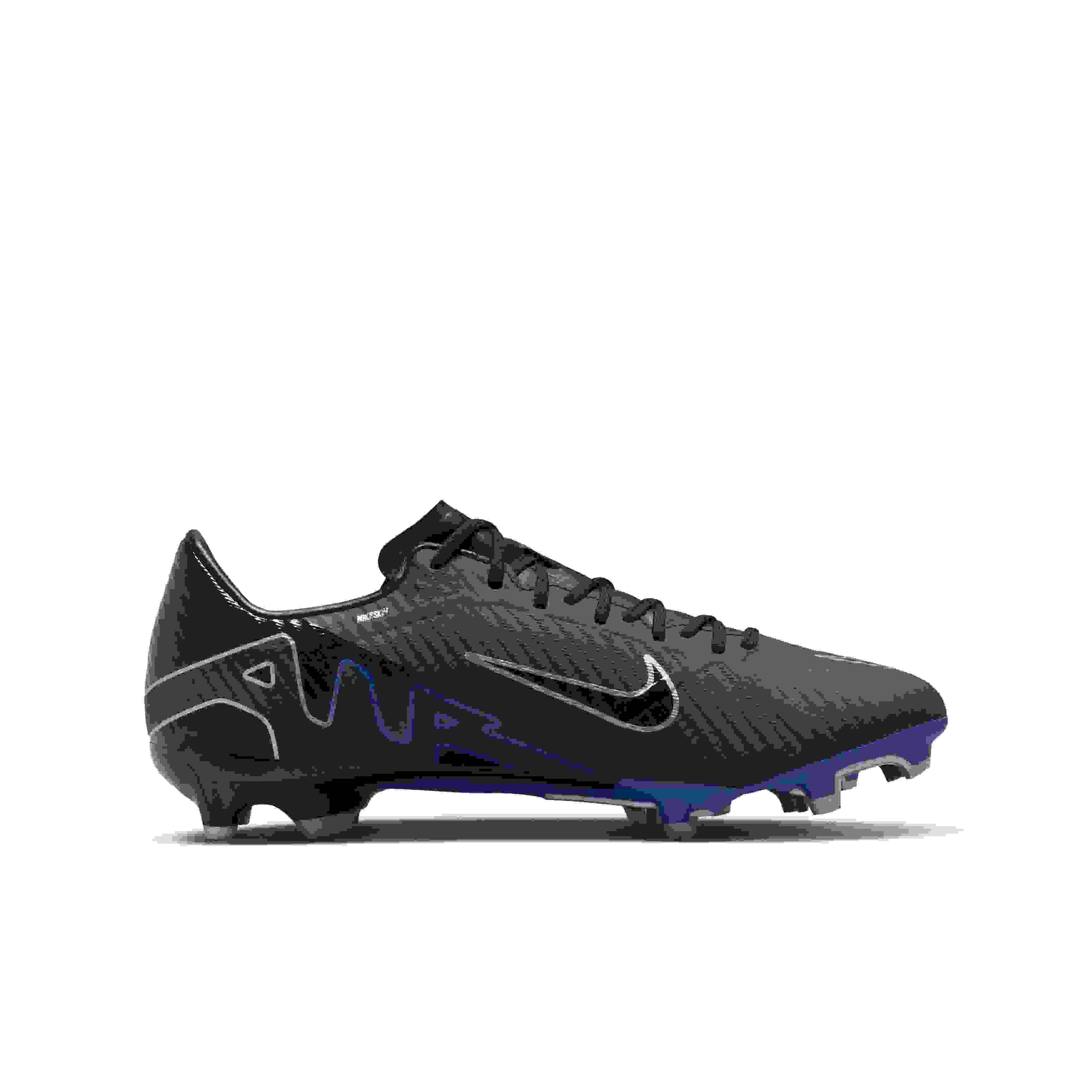 Nike Mercurial Vapor 15 Academy Multi Grade School Kids' "Black/Hyper Royal/Chrome" Soccer Cleat